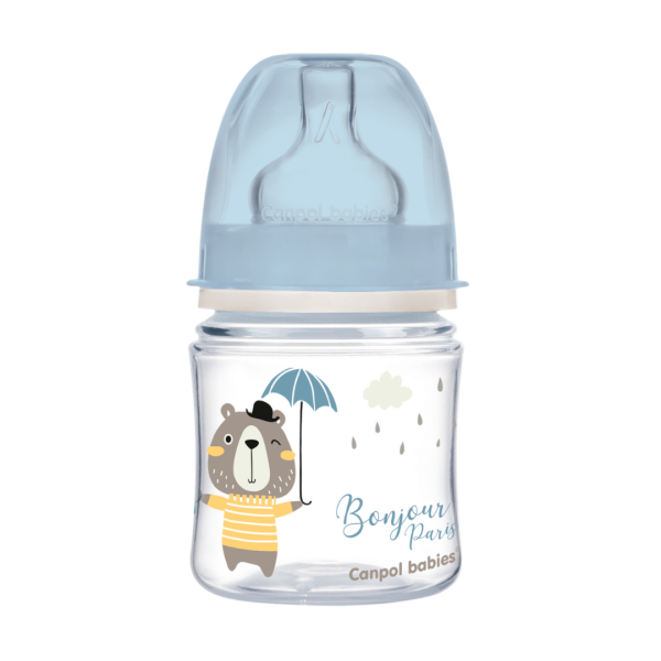 Канпол FOR KIDS Canpol blue anti-colic bottle `Toys` 120ml #4139